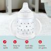 imageNUK Learner Cup Ms Rachel 5 oz 6 Months 2 Pack  Soft Spout EasyGrip Handles BPA Free Spill Proof Transition Sippy CupTimeless