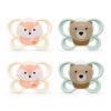 imageNUK Perfect Match Air Pacifiers 618 Months 4 PackFoxBear