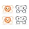 imageNUK Perfect Match Air Pacifiers 618 Months 4 PackZebraLion