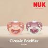 imageNUK First Choice Classic Orthodontic Pacifier 618 Months Baby Pacifier Purple amp Blue Baby Must Haves 5PackOrange  Pink