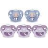 imageNUK First Choice Classic Orthodontic Pacifier 618 Months Baby Pacifier Purple amp Blue Baby Must Haves 5PackPurple  Blue